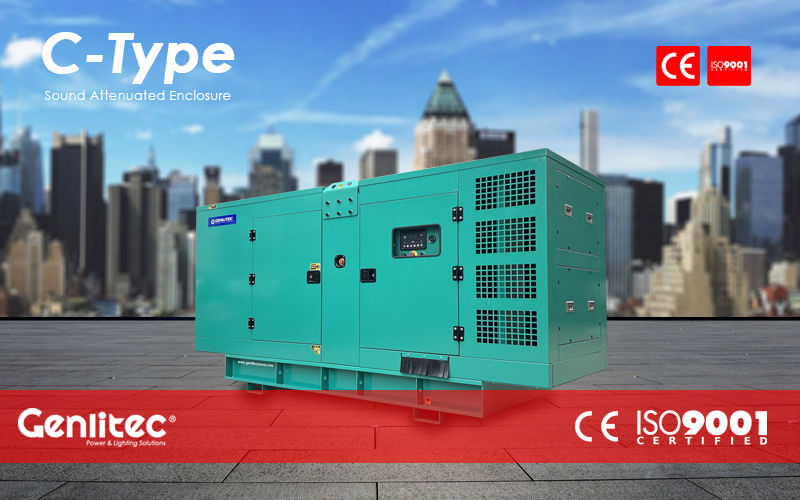 GENLITEC POWER® C-Type Sound Attenuated Enclosure Introducing