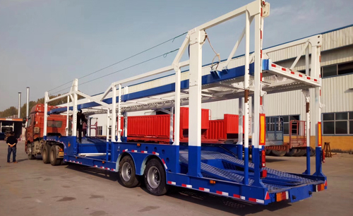 car carrier trailer manufacturer explains the difference between suspensions.