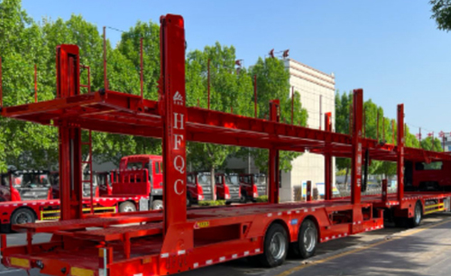 What are the preparations for car carrier trailer operation